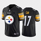 Nike Steelers 17 Deon Cain Black Team Big Logo Vapor Untouchable Limited Jersey Dzhi,baseball caps,new era cap wholesale,wholesale hats